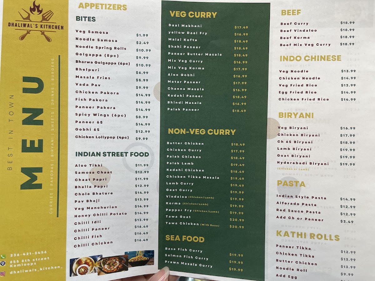 Dhaliwal's Kitchen Menu - Image 3